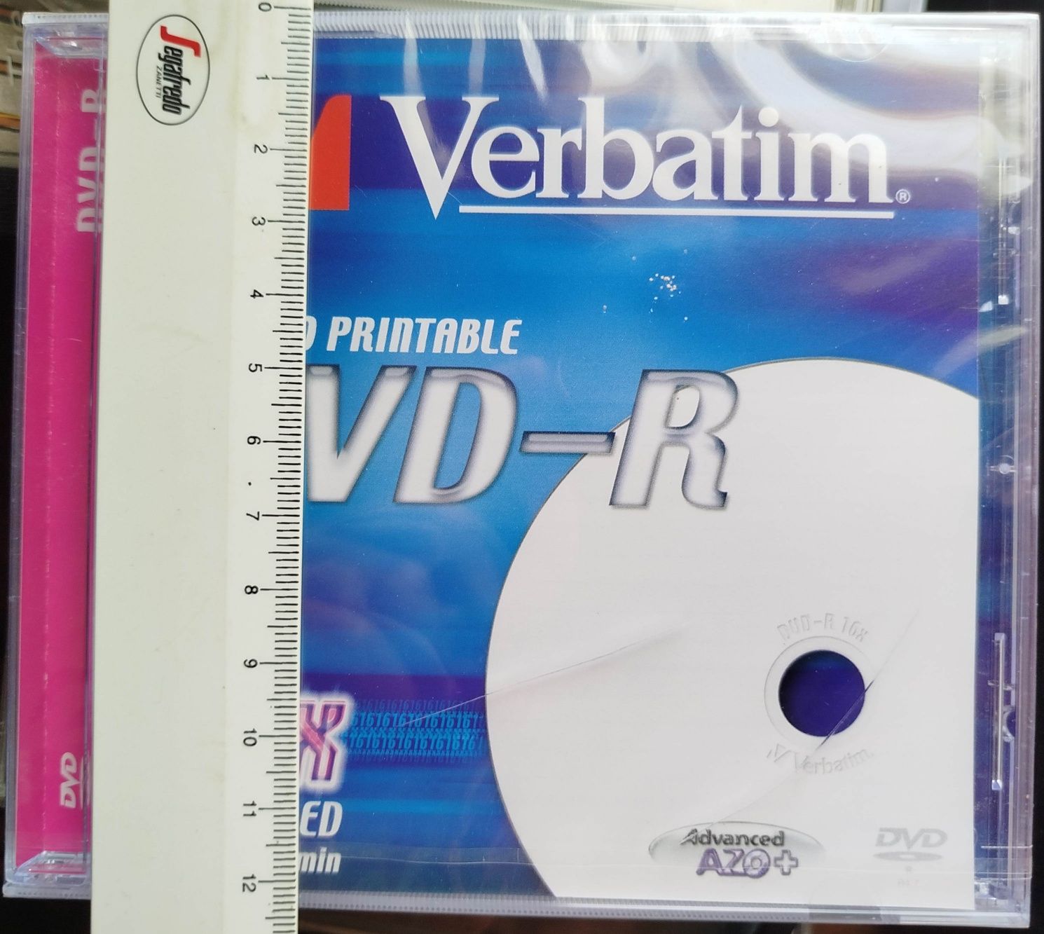 DVD+RW e DVD-R 120 minutos Verbatim