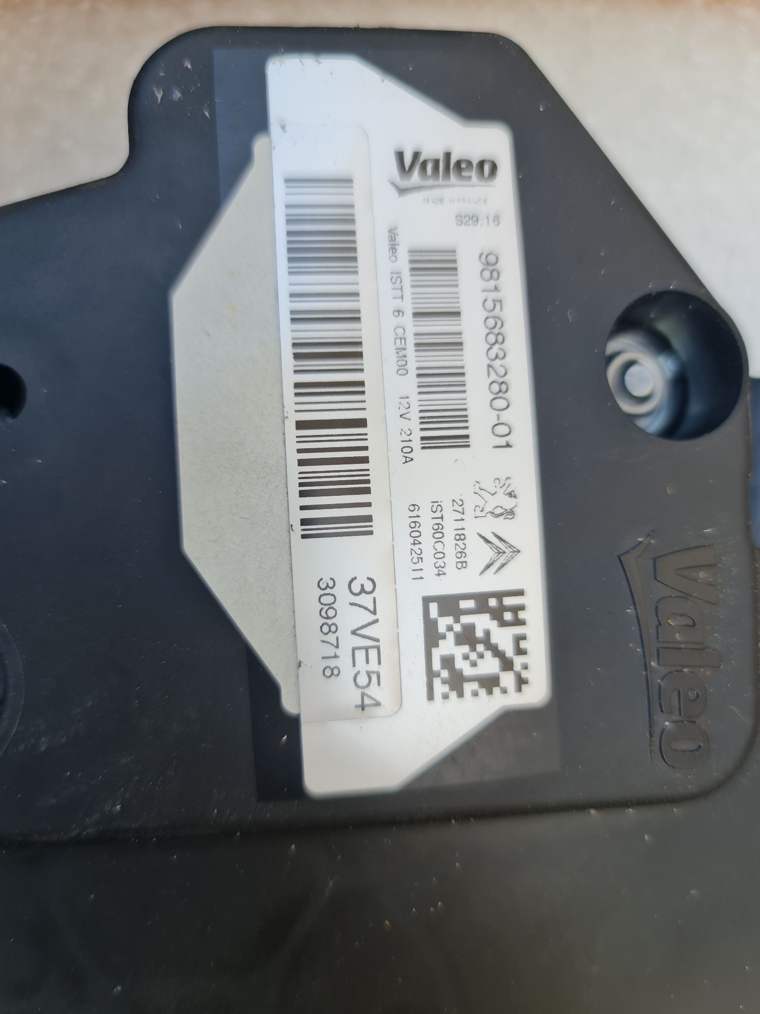 Alternador citroen/peugeot (novo)