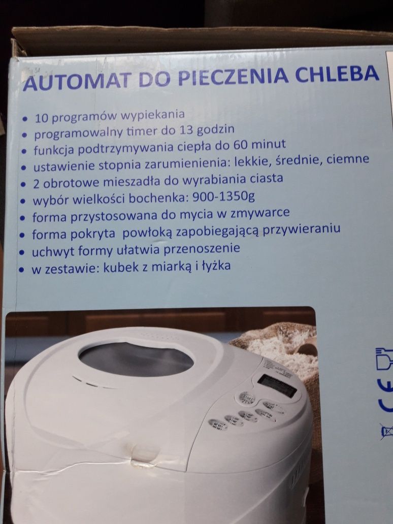 Urządzenie do pieczenia chleba.Clarus .