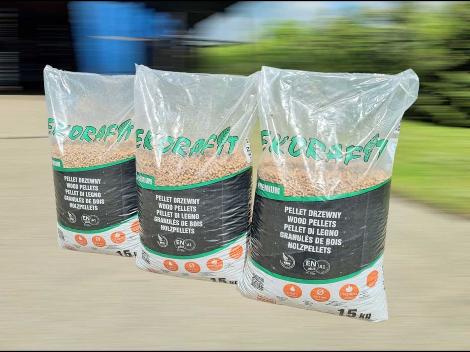 Pelet Drzewny HOLZPELLET Certyfikat A1 BrakSpieków Transport