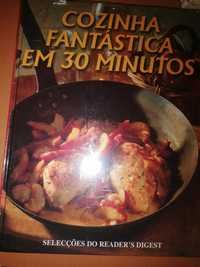 Livro de culinária cozinha fantástica em 30 minutos