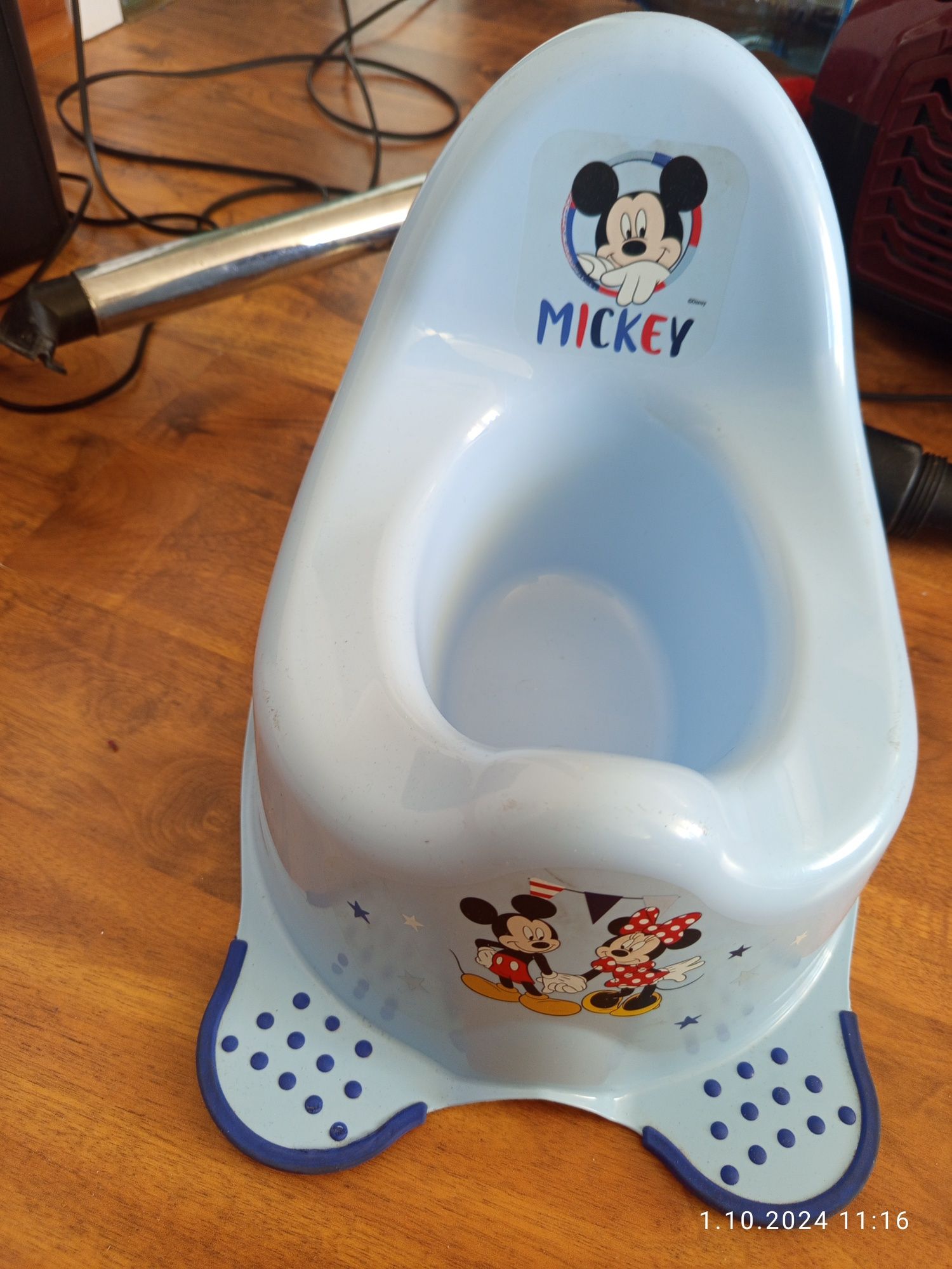 Nocnik Mickey niebieski