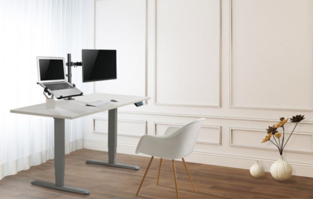 Suporte Monitores - Duplo ou Singular + Portail