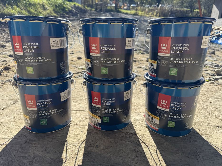 Tikkurila Pinjasol Lasur lazura 2,7l impregnat do drewna z woskiem