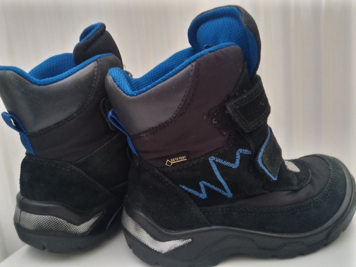 Buciki zimowe Śniegowce ECCO na Gore-Tex Rozmiar 26 wkładka 16 cm