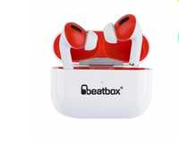 Наушники BeatBox PODS PRO 1 Wireless charging White-red