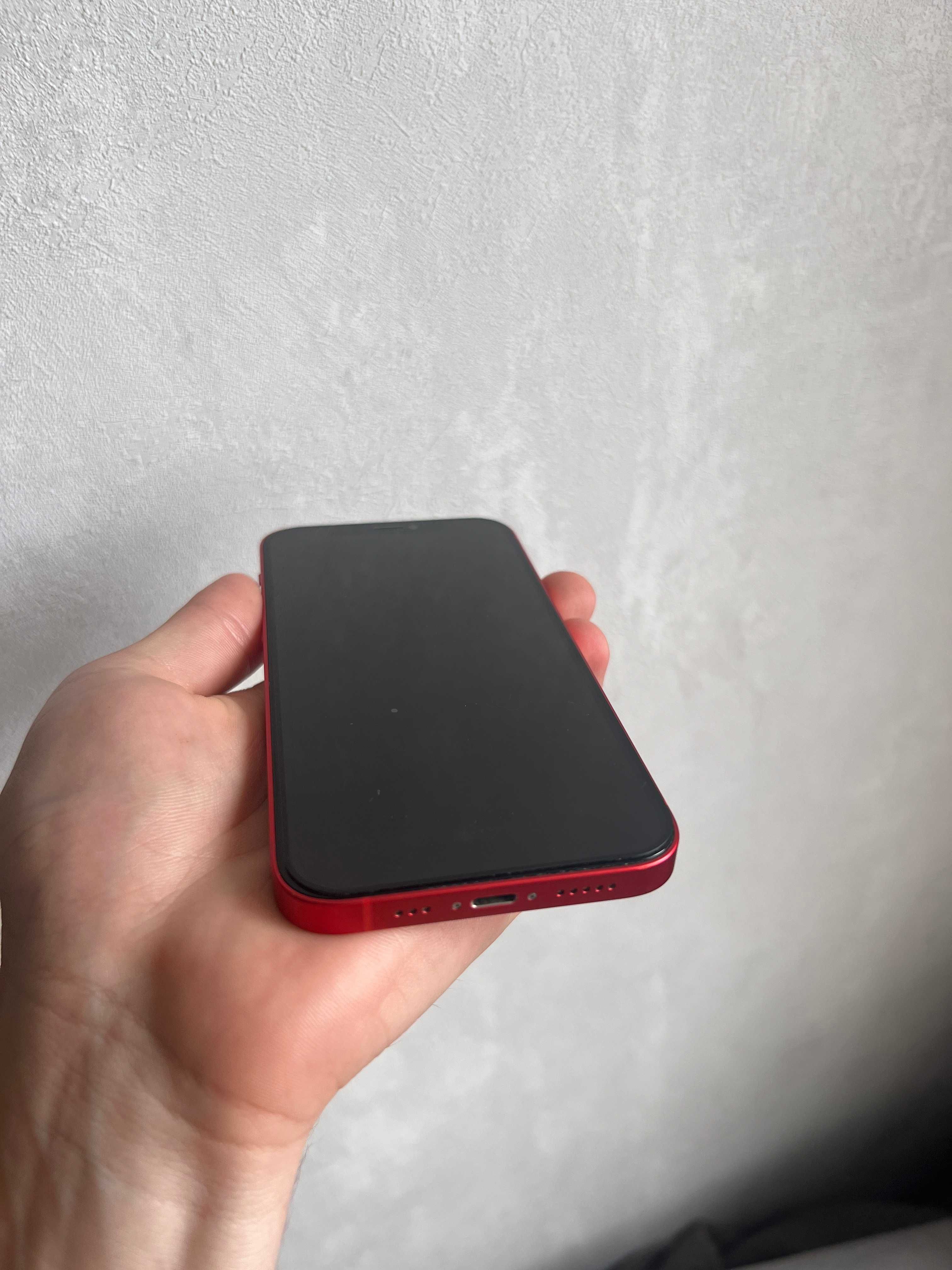 iPhone 12 Mini RED 64GB Neverlock  айфон 12 червоний 100%акб