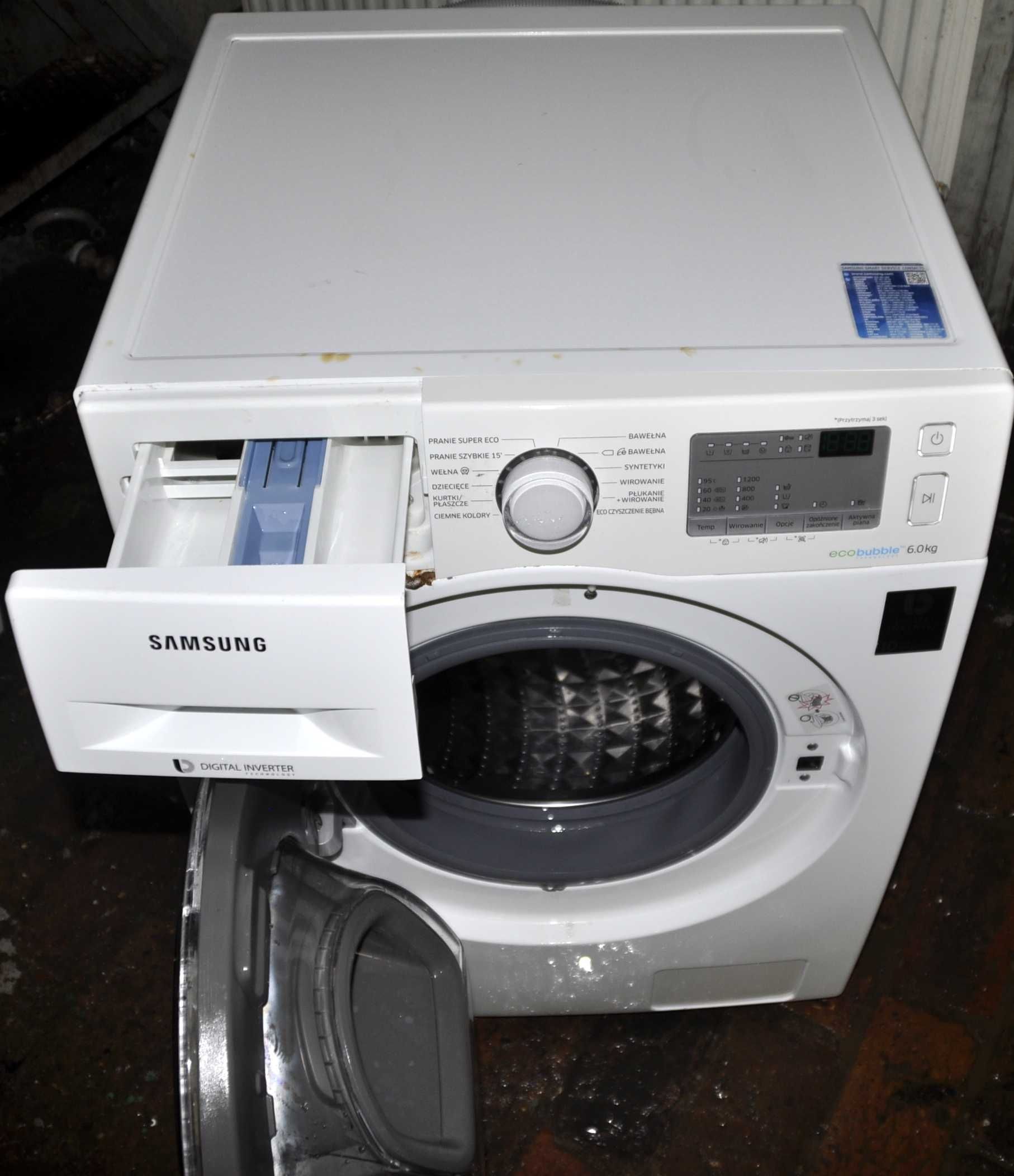 PRALKI PRALKA ecobubble samsung 7 kg gwarancja inverter gratis