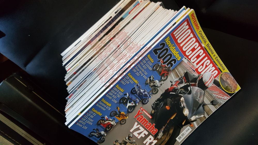 Revistas Motociclimo como novas