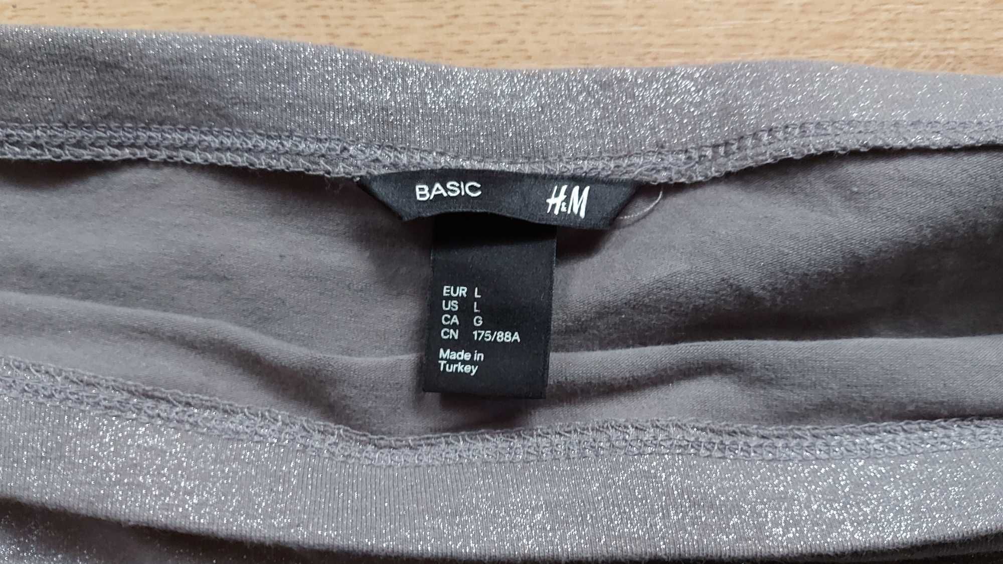 Szara mini spódniczka H&M