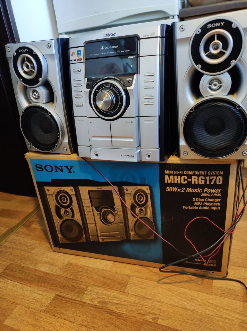 Mini wieża sony mhc-rg170