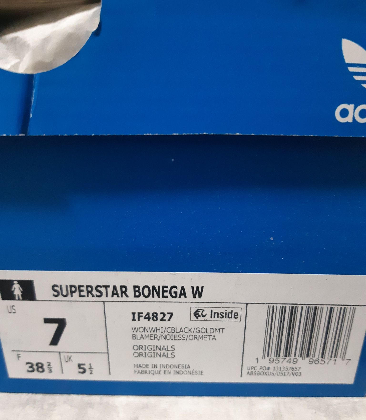 Жіночі кросівки Adidas Superstar Bogema US 7