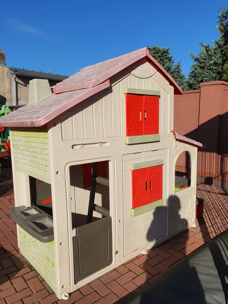 SMOBY Domek Ogrodowy piętowy Duplex dla dzieci