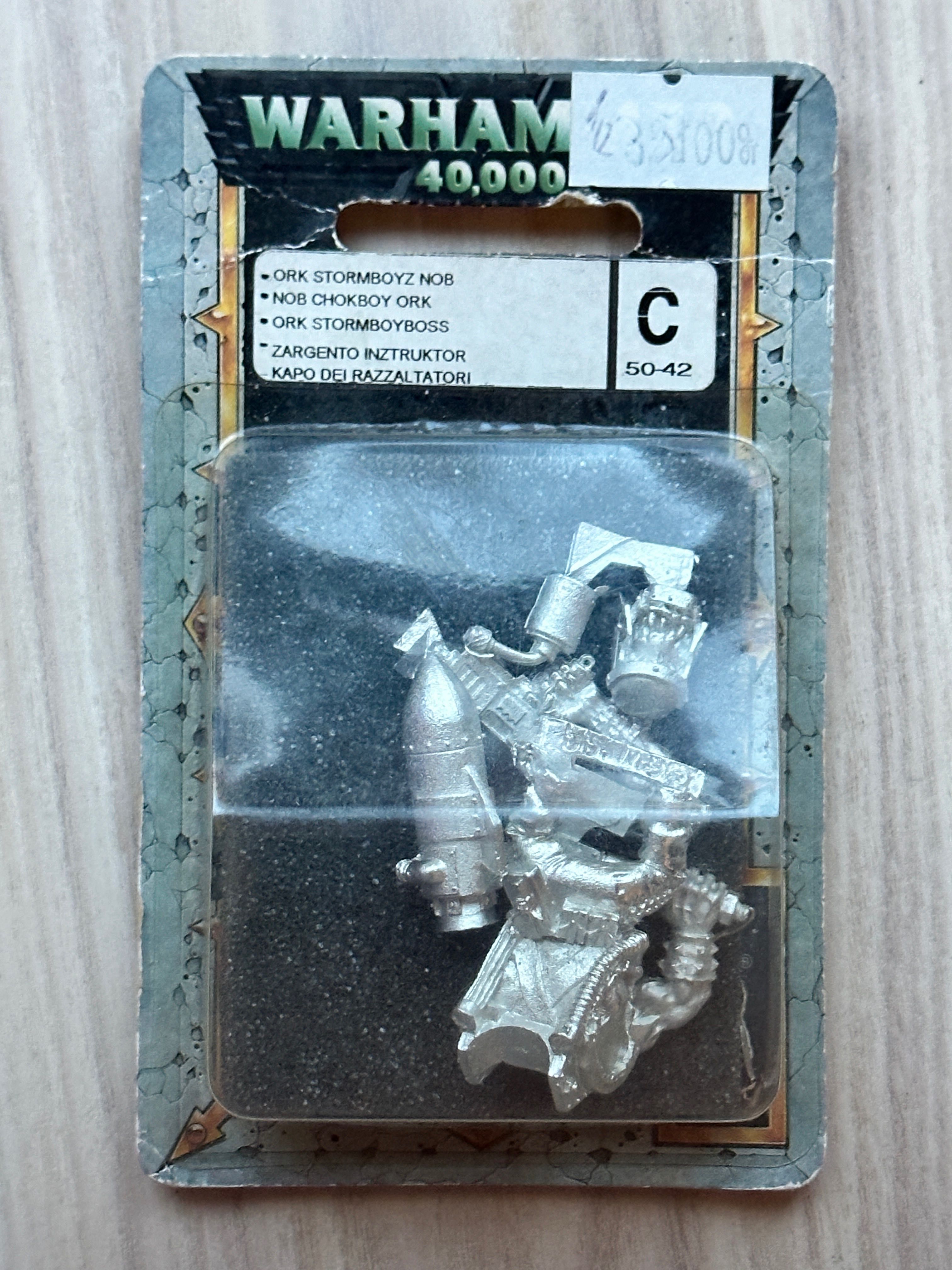 Warhammer 40 000 Space Ork  Stormboyz Nob Blister