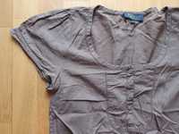 Koszulka bluzka damska Taboo r. 42 jasno brązowa