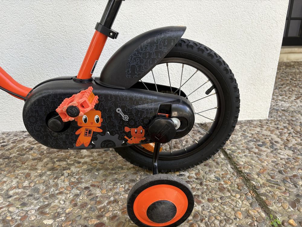 Biciclete 4-6 anos decathon com rodinhas amoviveis dechatlon b-twin500