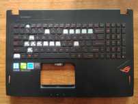 Клавіатура для Asus ROG Strix GL502, палмрест, топкейс з клавішами