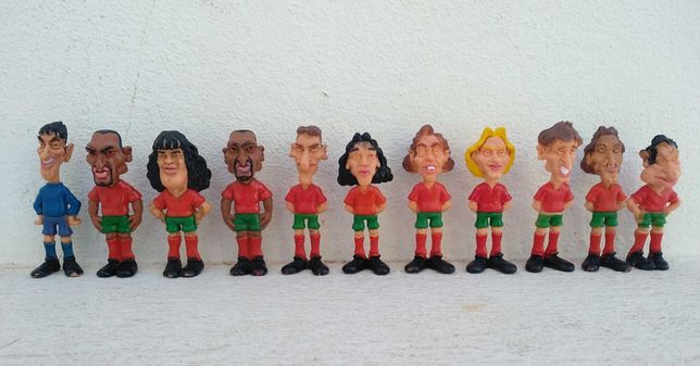Conjunto de bonecos / jogadores da seleção Euro 96