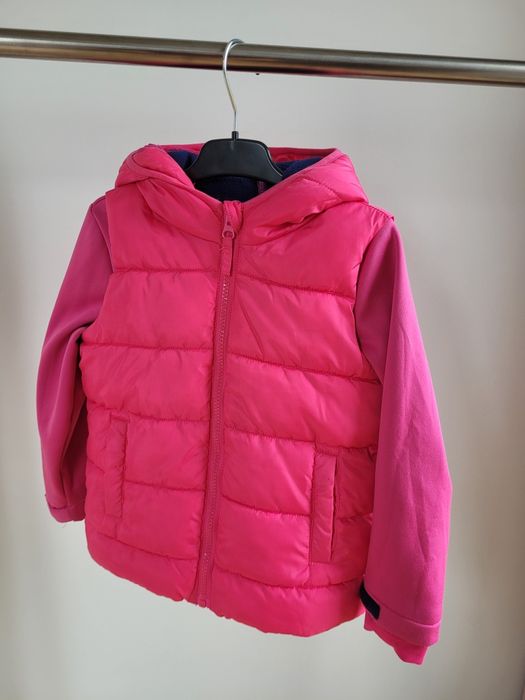 [184] Softshell w rozm. 98/104 + kamizelka w rozm. 110