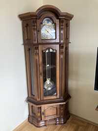 Zegar drewniany stojący