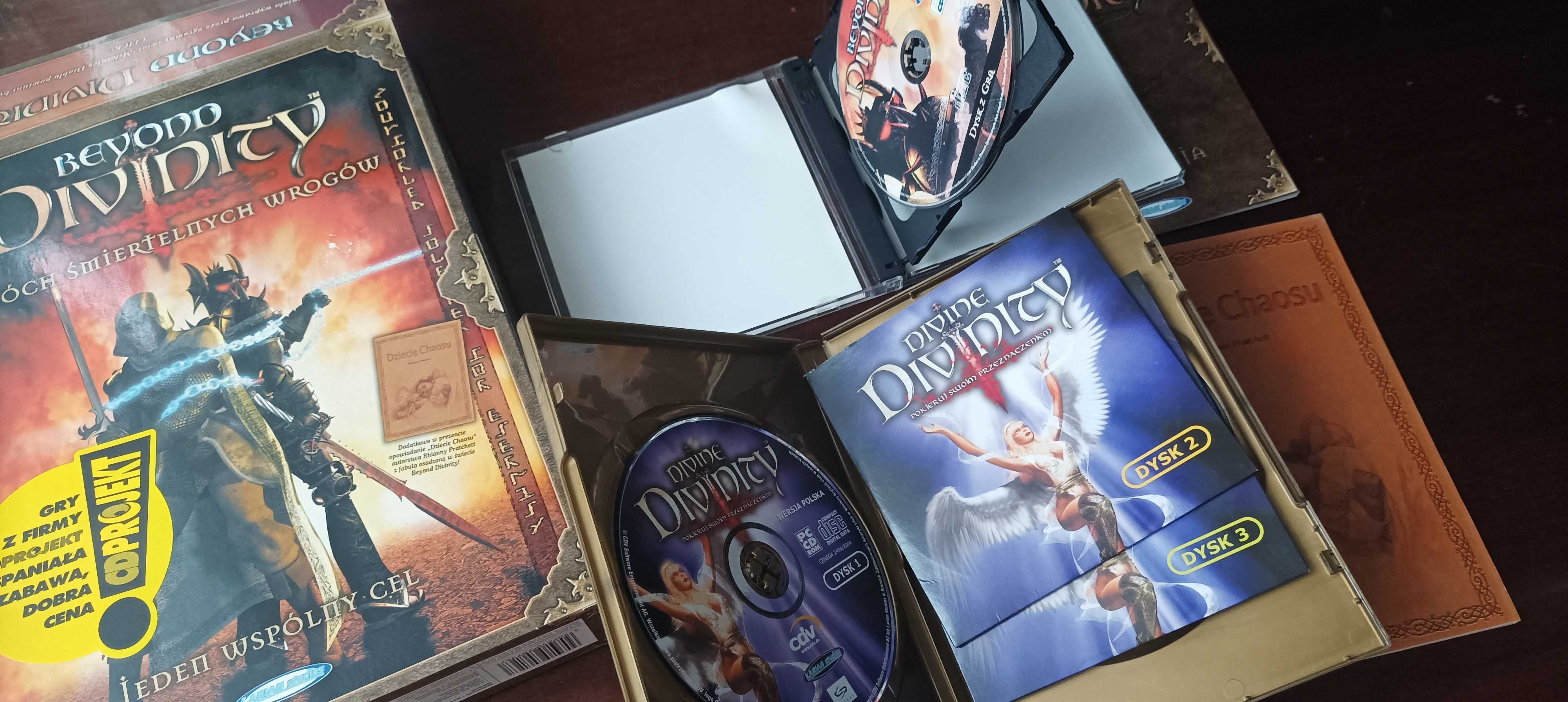 Beyond Divinity + DVD Box Divine Divinity duże pudełko box unikat PC