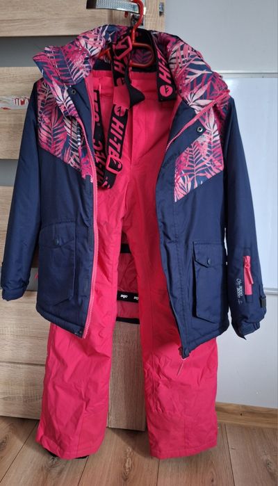 Komplet narciarski dla dziewczynki rozmiar 152 cm