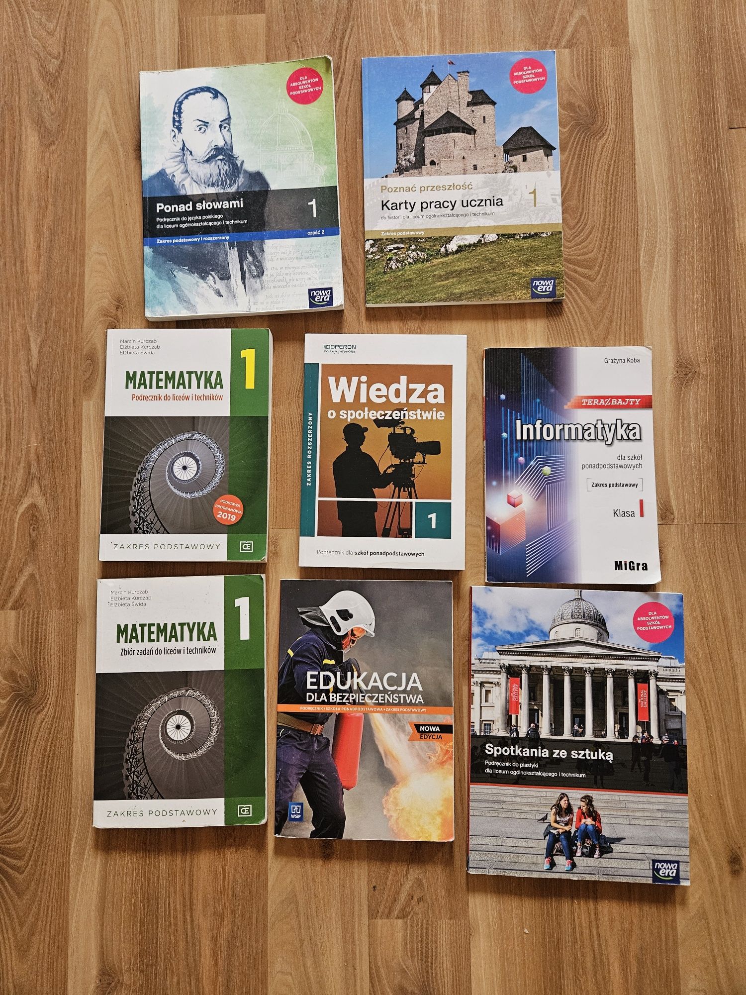 Podręczniki 1 klasa liceum lub technikum