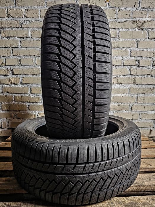 Пара 255/45r18 Continental | 7.5mm | 2022 | Преміум зимові шини/Ідеал