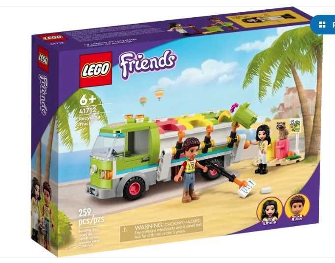 LEGO FRIENDS ciężarówka recyklingowa 41712