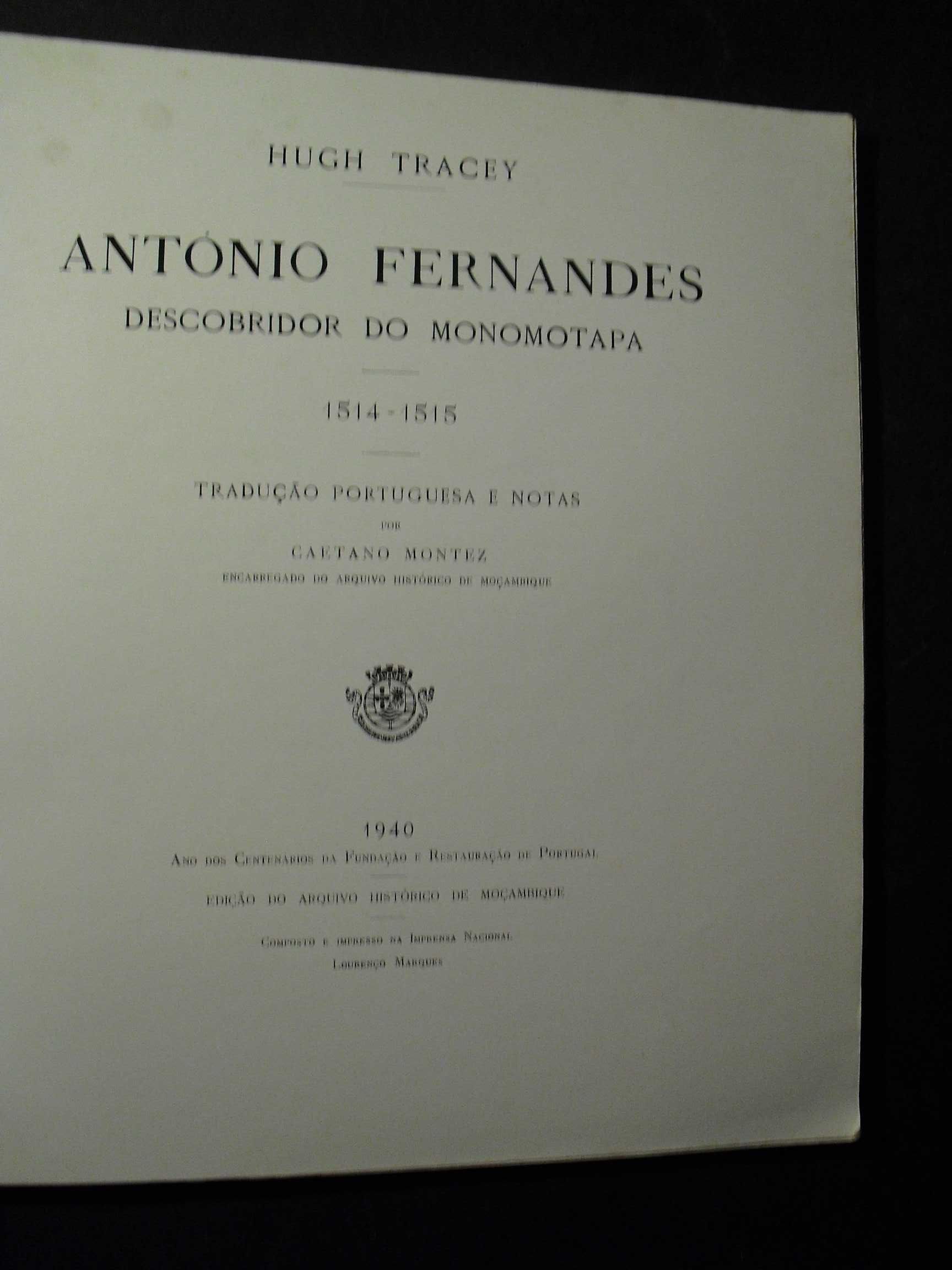 Montez (Caetano);Hugh Tracey-António Fernandes- Monomotapa