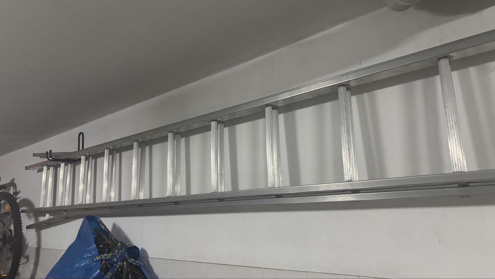 Escada Extensível 12m Alumínio Profissional — Muito pouco uso