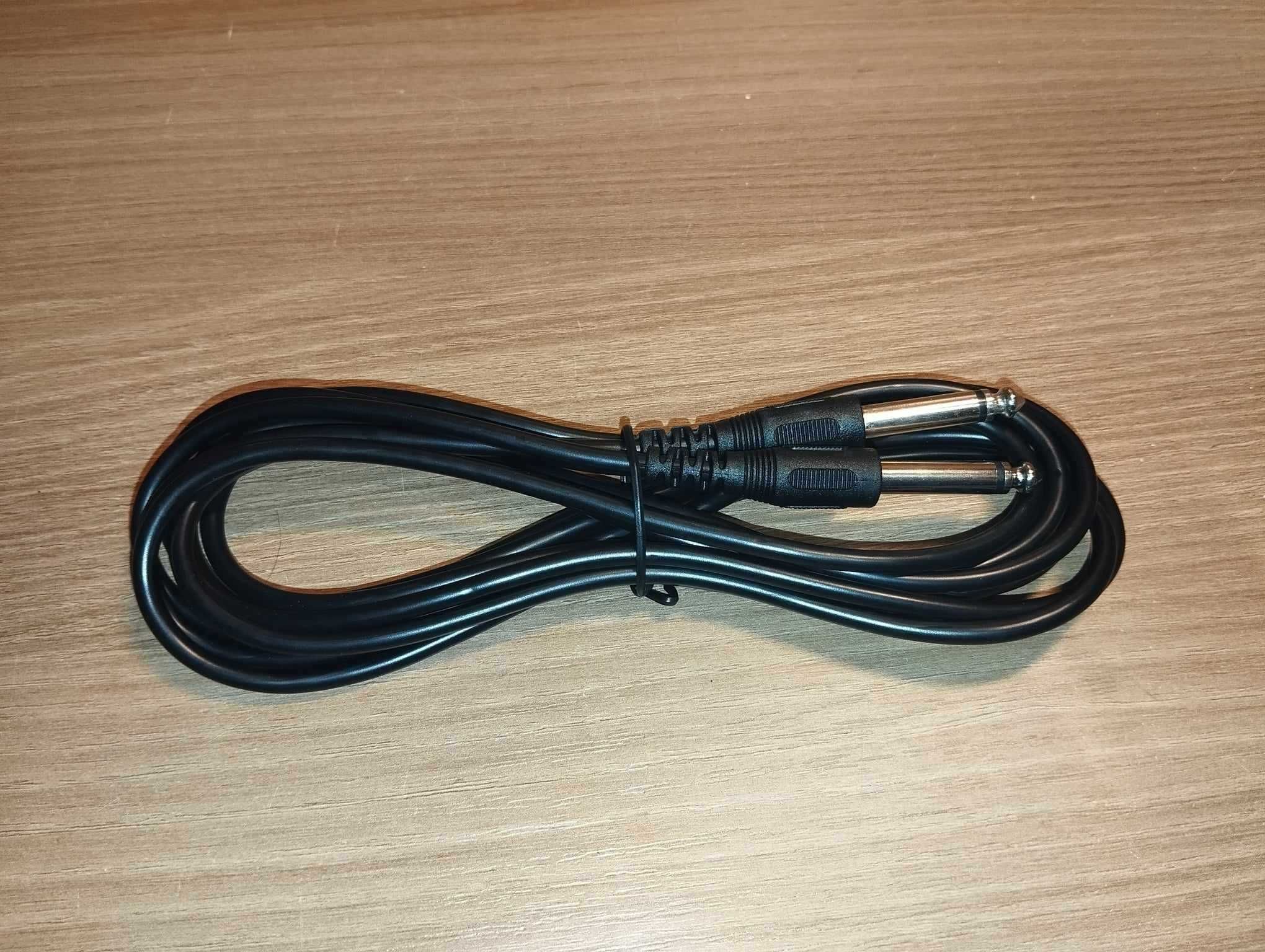 Kabel Gitarowy - Harley Benton - Jack 6.3 mm - 3 metry - Prosty