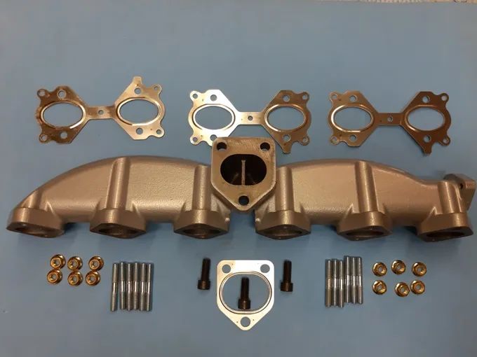 Coletor / Colector de escape em ferro Bmw E46 E60 E61 E65 X3 X5 525D 530D  NOVO