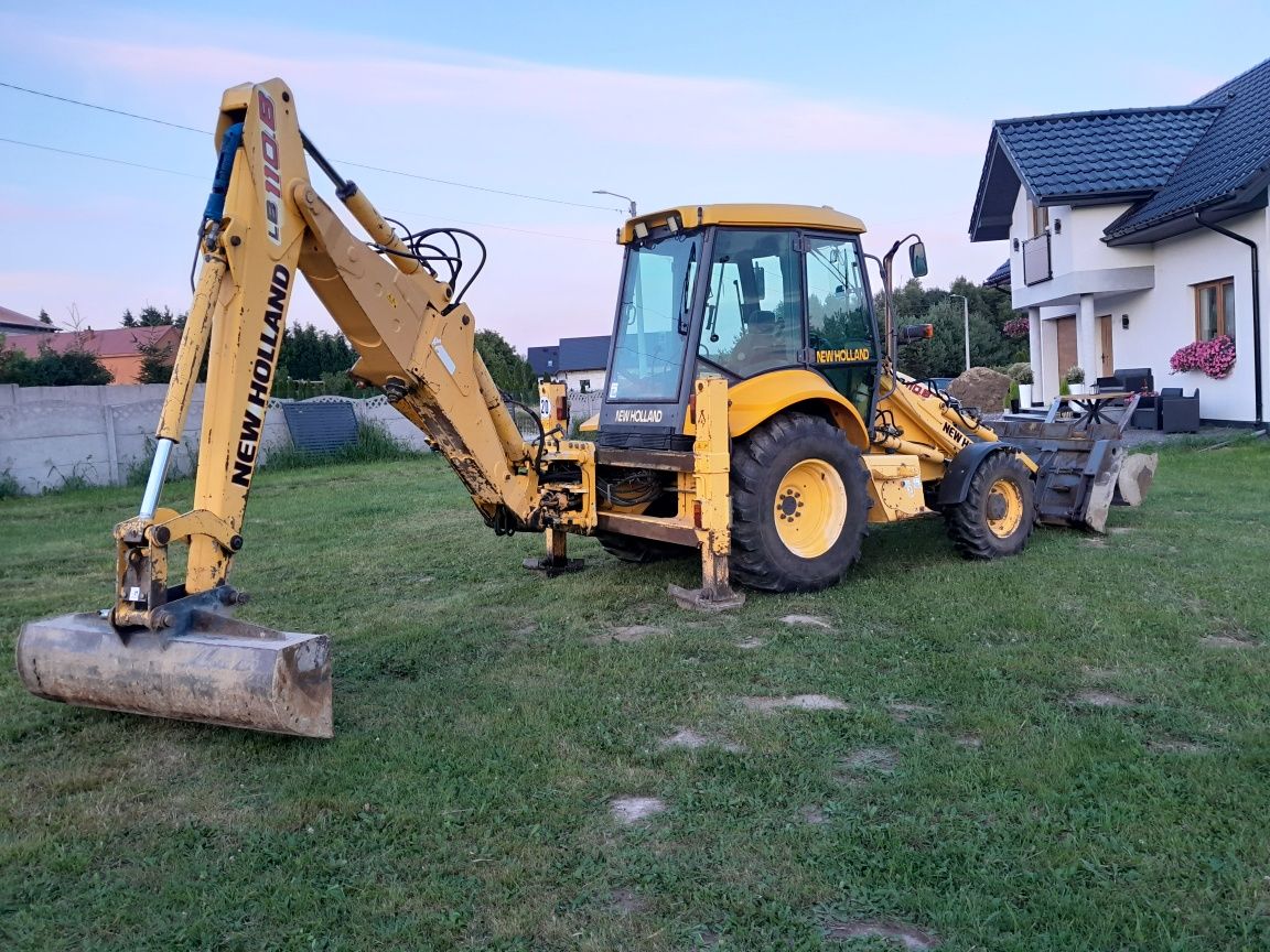 Koparka - Ładowarka New Holland LB110.B 2002rok Cena Brutto