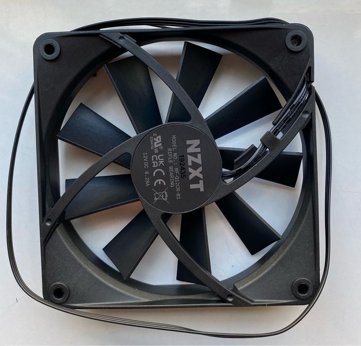 Wentylatory nzxt 3 szt.