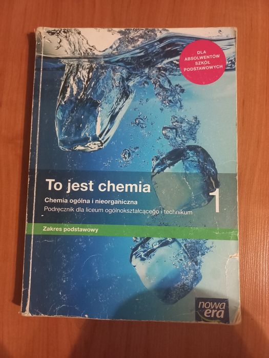 Podręcznik To jest chemia zakres podstawowy klasa 1