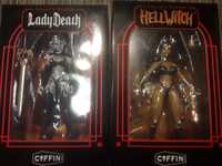 Figuras Raras Lady Death e Hellwitch