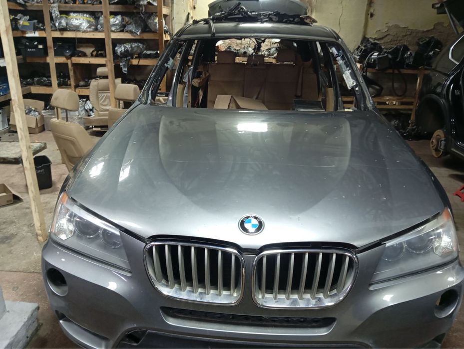 Капот БМВ х3 ф25 Розборка BMW x3 f25 Разборка Розбірка Шрот запчастини