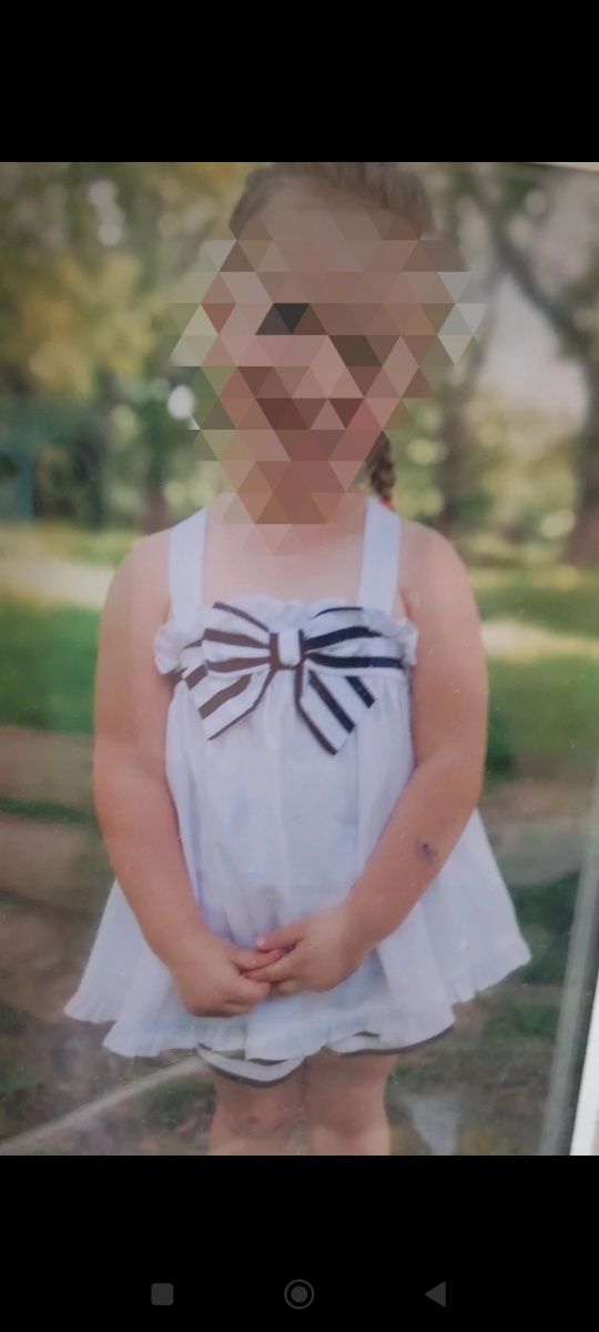 Tunika a'la sukienka i spodenki