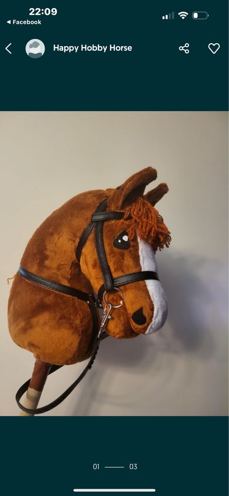 Hobby horse rudy nowosc
