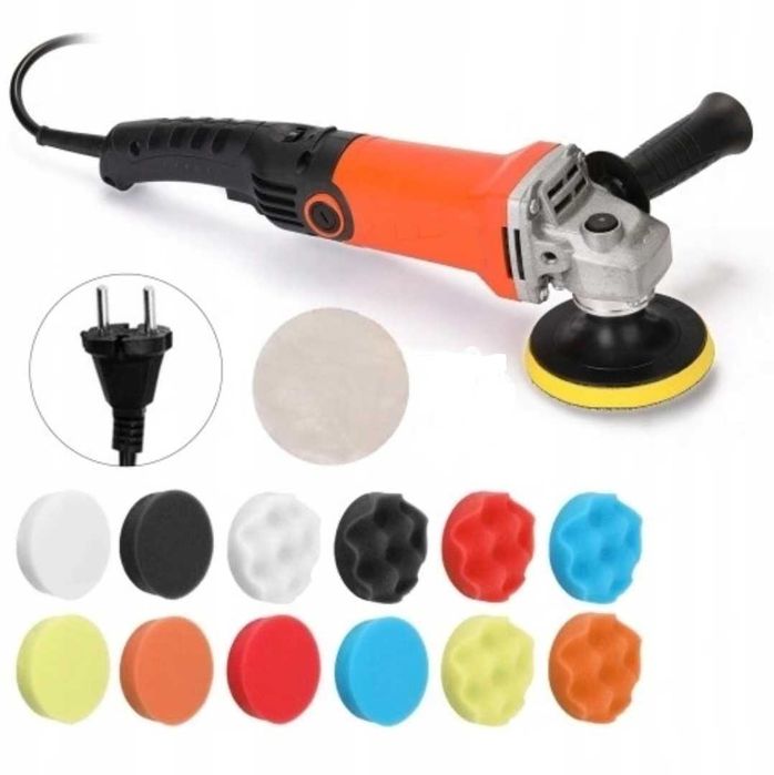 Elektryczna polerka samochodowa 1200W 6-biegów