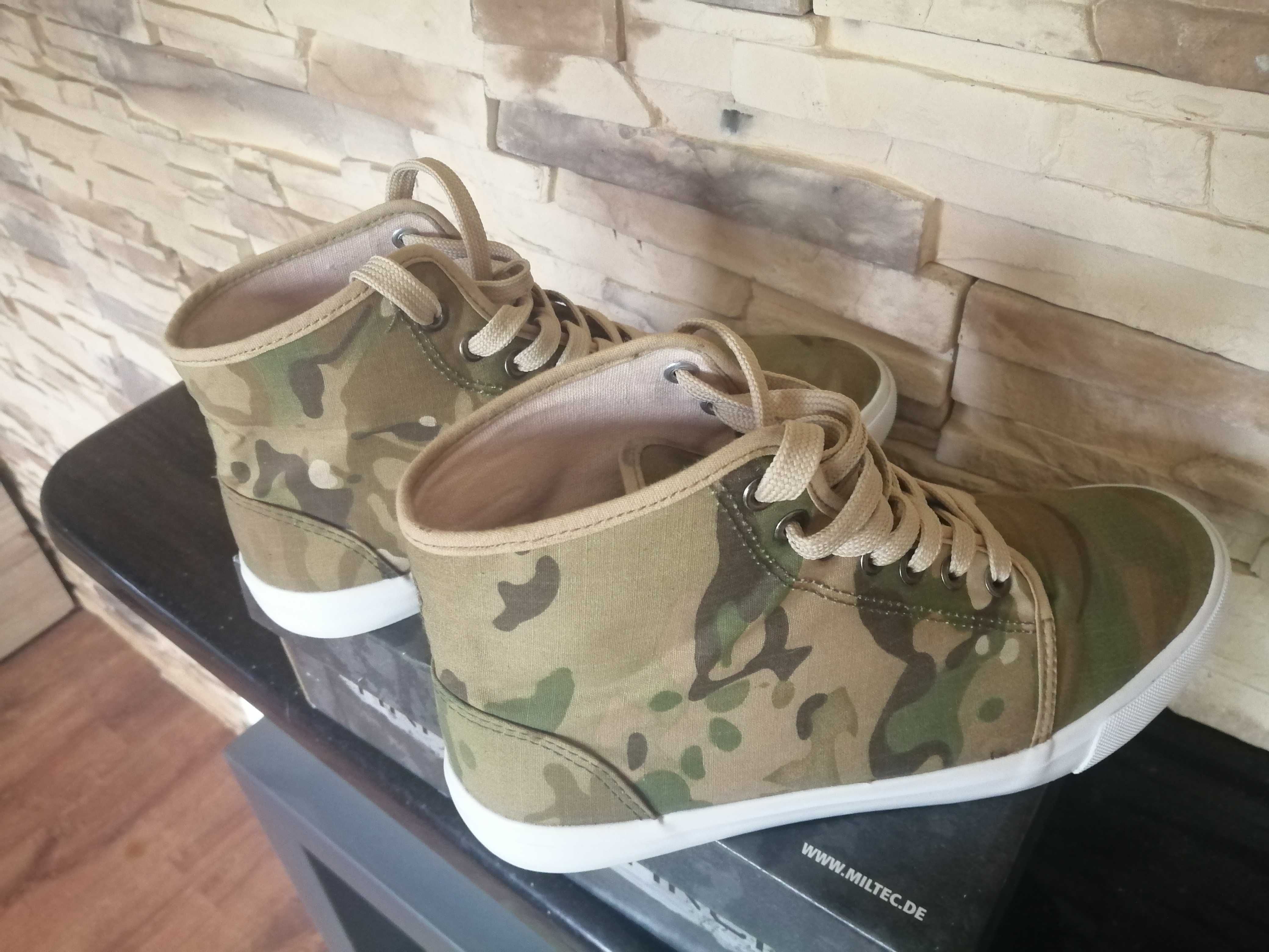 Mil-Tec Buty Trampki Army Sneaker Rip-Stop Multicam