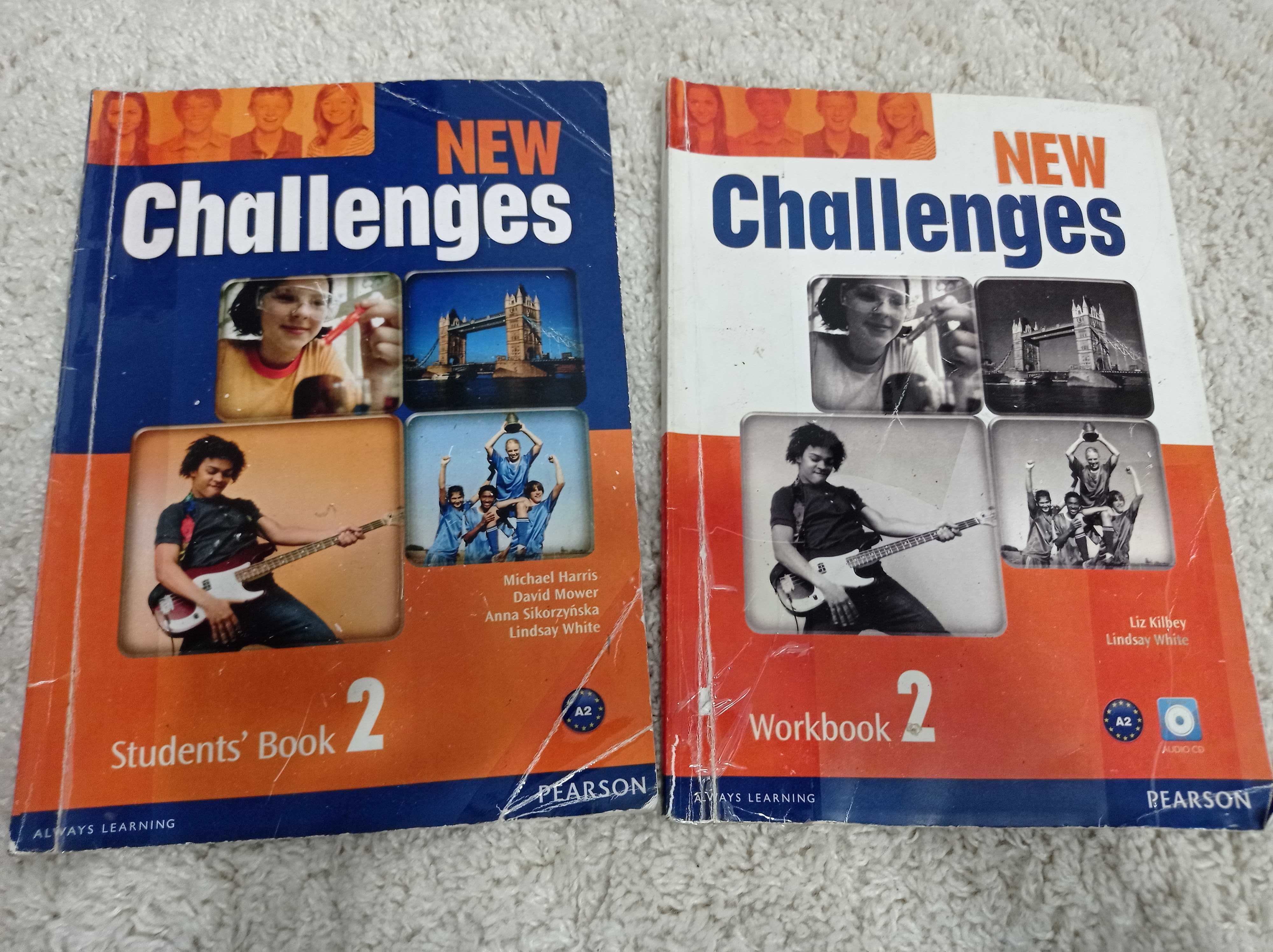 Англійська мова  NEW Challenges. Student's Book 2. Workbook 2.