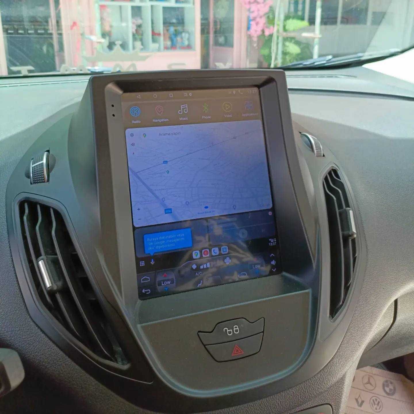 (NOVO) Rádio 2DIN 9.7" Ford TRANSIT / TOURNEO Courier • Tesla Android