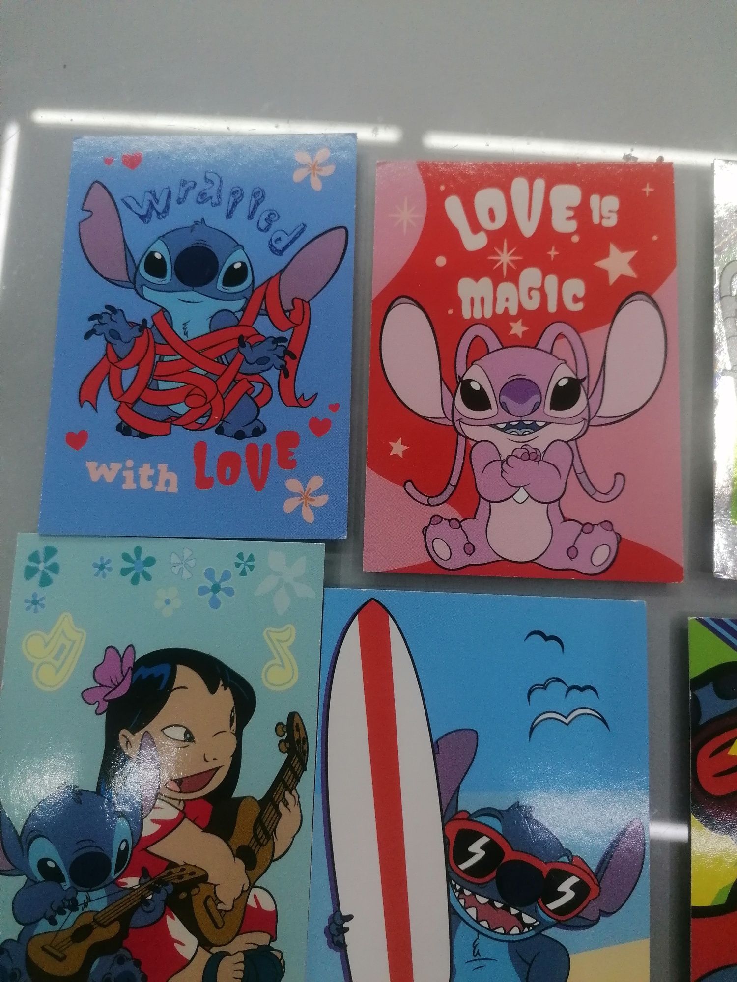 Cartas/cromos Stich : 67 unidades