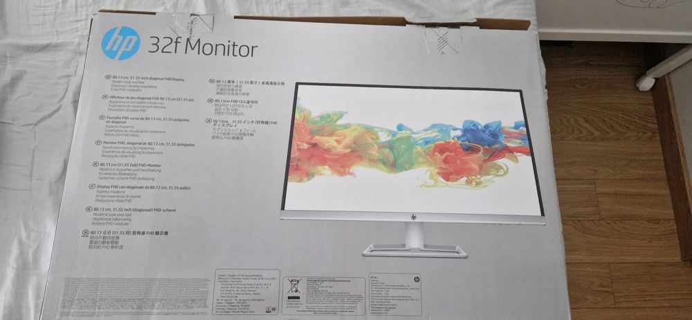 Monitor HP 31.5" 32f IPS FHD 60Hz 5ms
