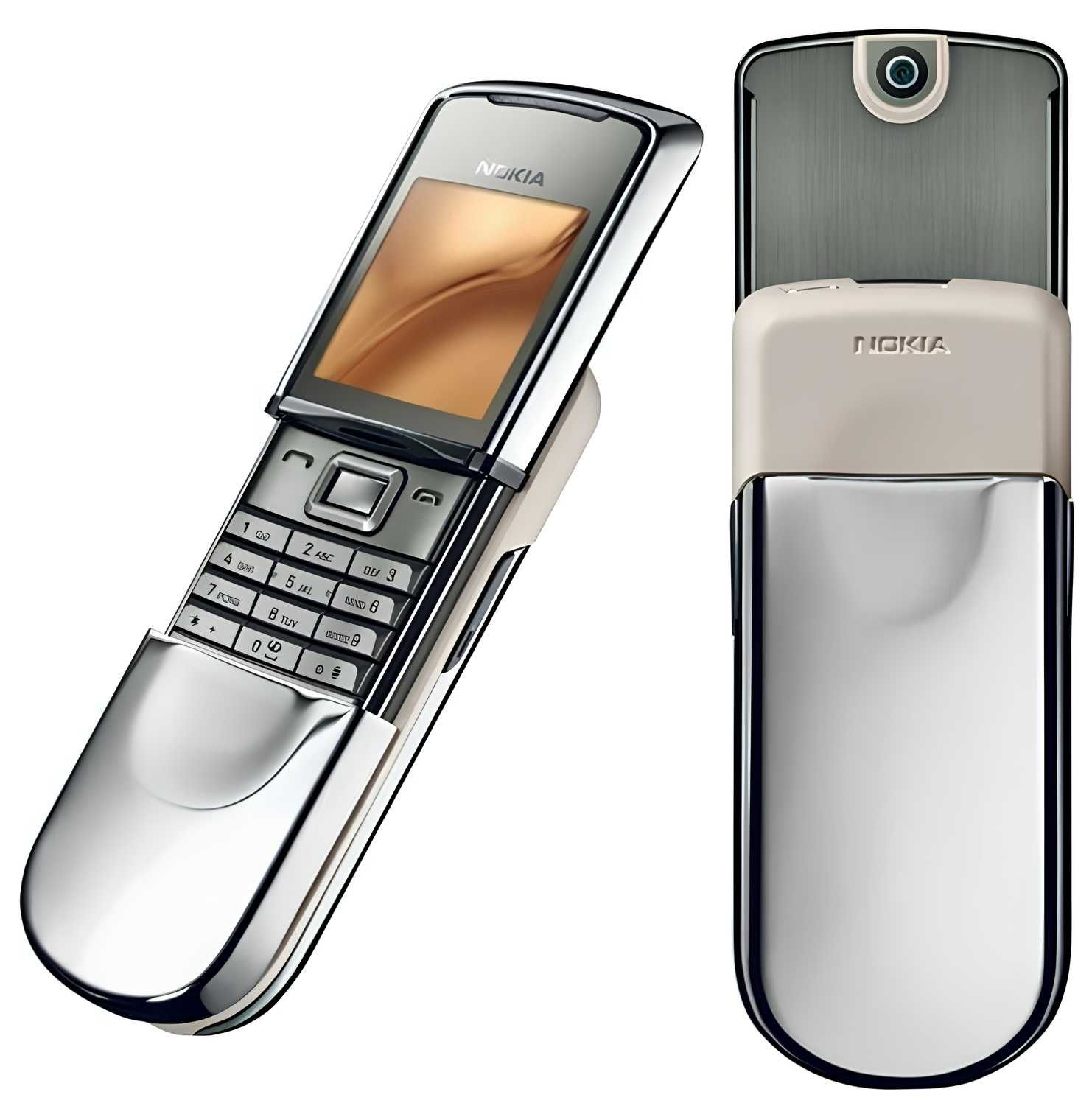 Мобильный телефон Nokia 8800 Sirocco Silver Edition Java MP3 Series 40