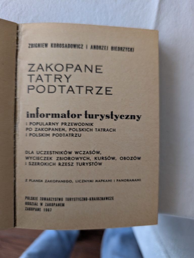 Przewodnik PTTK Zakopane Tatry Podtatrze