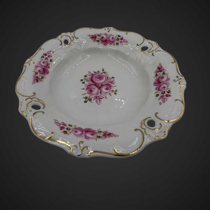 Misa Weimar różowe kwiaty złocenie B5/022461