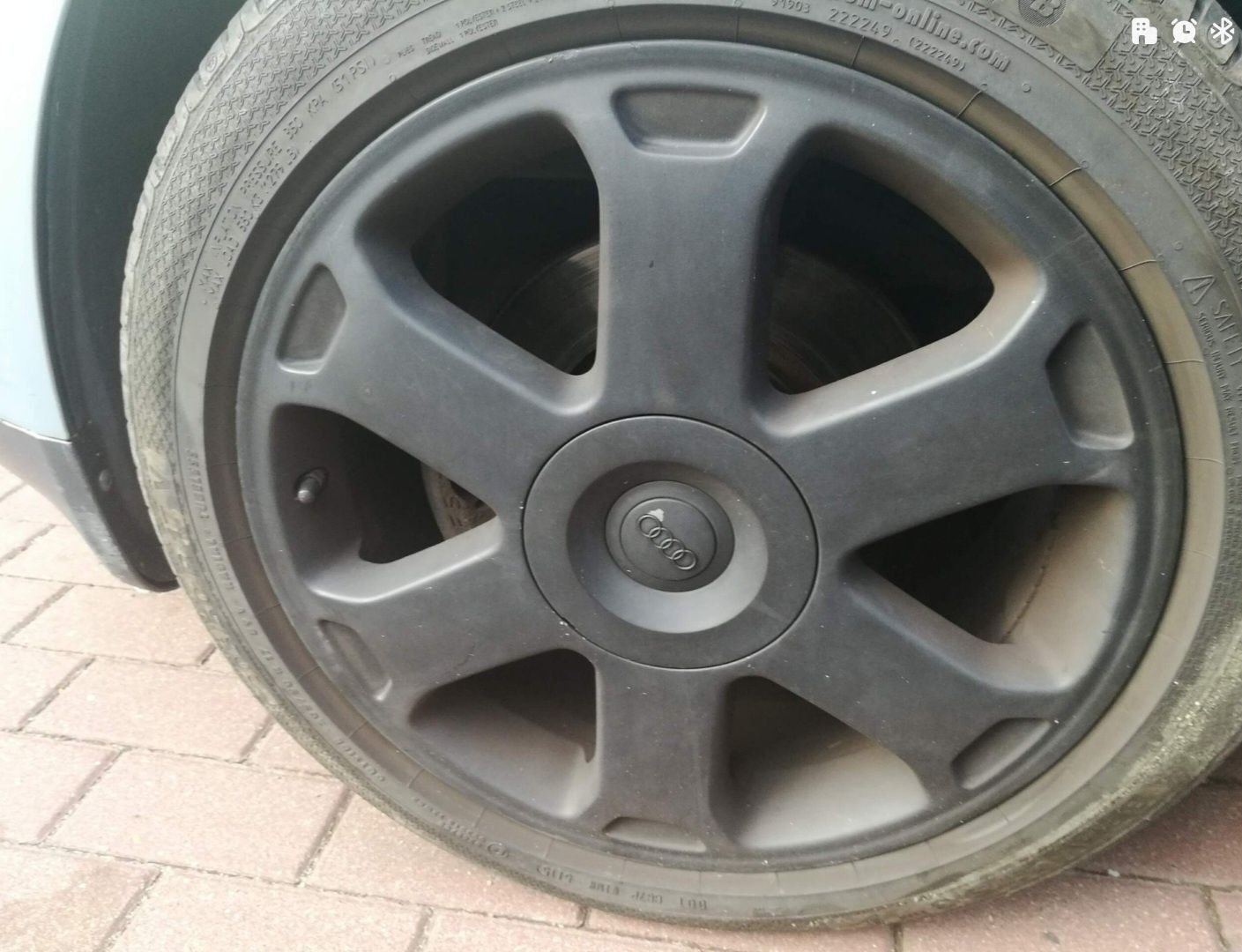 Alufelgi 17 czarne, Audi A3 8l ET32